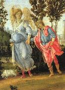 Filippino Lippi Tobias and the Angel painting